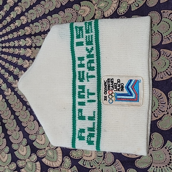 Other - Vintage 1980 A Pinch Is All It Takes Olympics Beanie